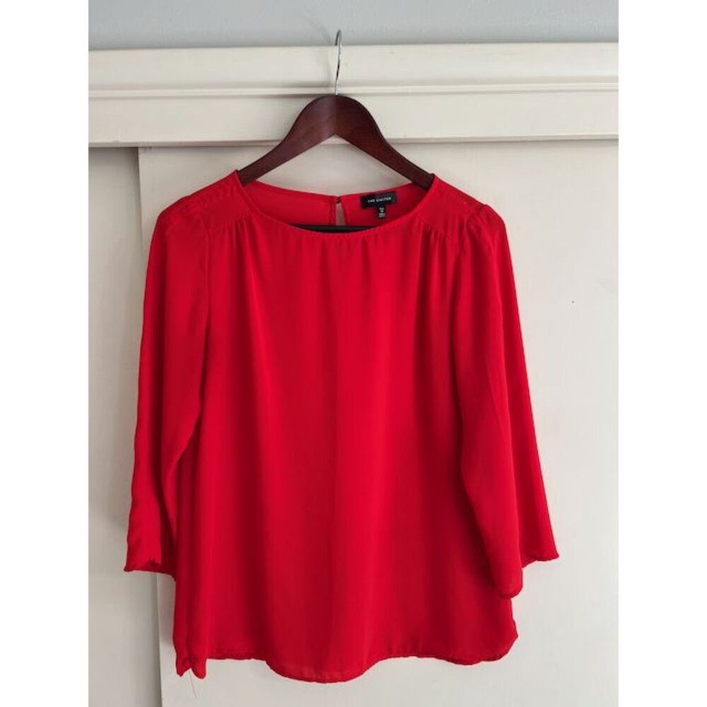 The Limited red blouse